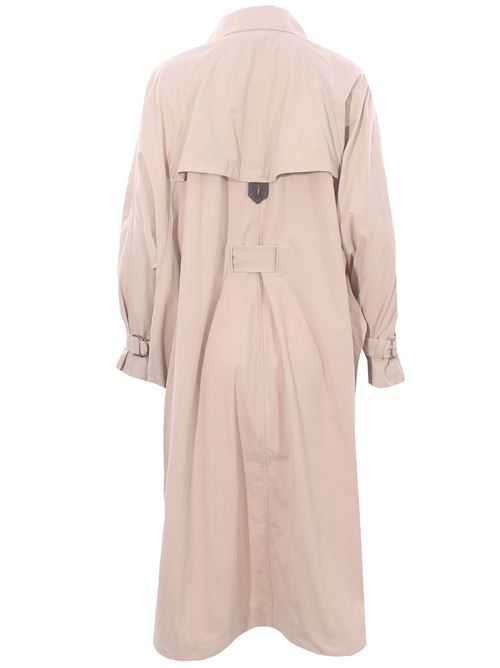 Trench in canvas techno con precious button tab BRUNELLO CUCINELLI | MH5739709C8710
